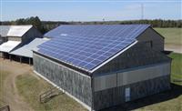 Agricultural Solar Retrofit Installation