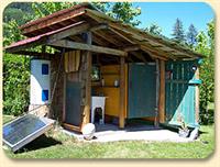 Strawbale Cottages on the Slocan River